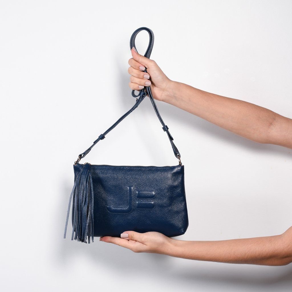 Bolsa Transversal Pequena Estelar Barbicacho Couro - Jorge