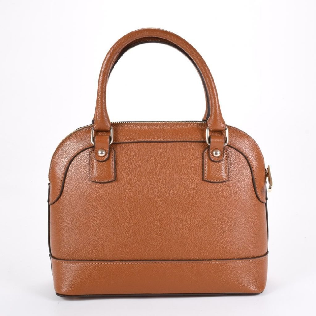 Bolsa Tote Tachas Couro - Jorge Bischoff Caramelo