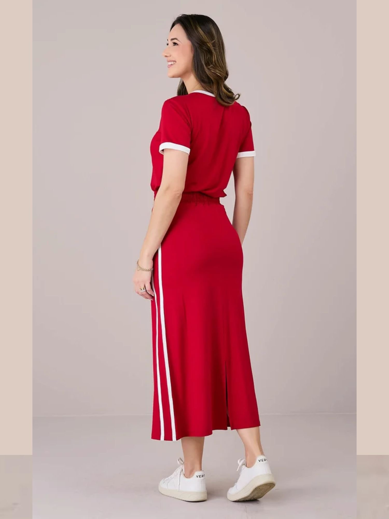 CONJUNTO LUISA TATA MARTELLO Vermelho
