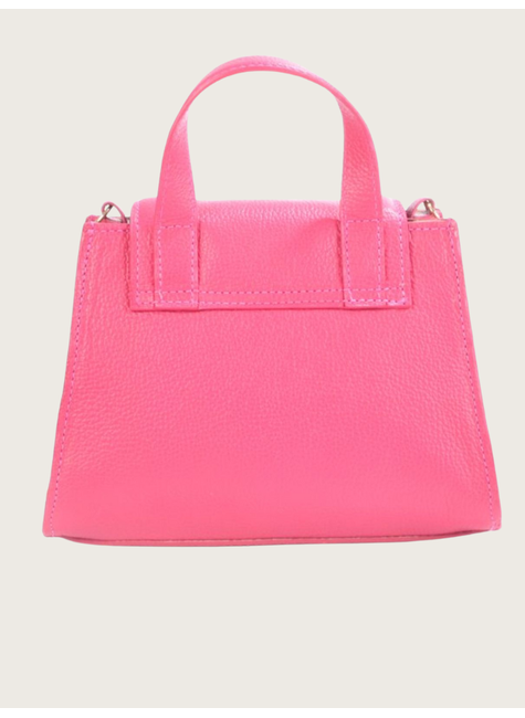 Bolsa Satchel Framboesa Jorge Bischoff - Rosa