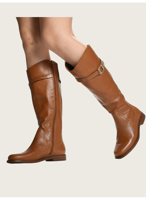 Bota Feminina Bota Caramelo Jorge Bischoff Bota Caramelo Jorge