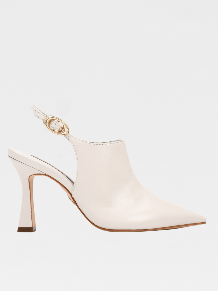 Ankle Boot Branco Couro Escovado Jorge Bischoff - Branco