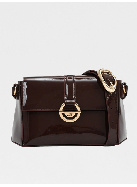 Bolsa Verniz Logo Jorge Bischoff - Vermelho