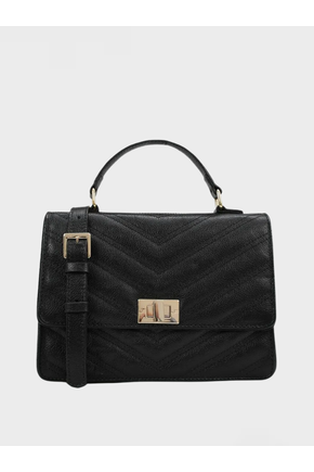 Bolsa Satchel Duas Alças Vermelho Cereja Couro Coração Jorge Bischoff