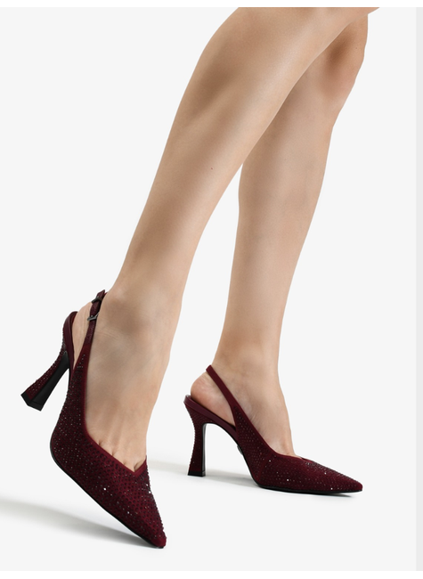 Slingback Vinho Hotfix Jorge Bischoff - Vinho