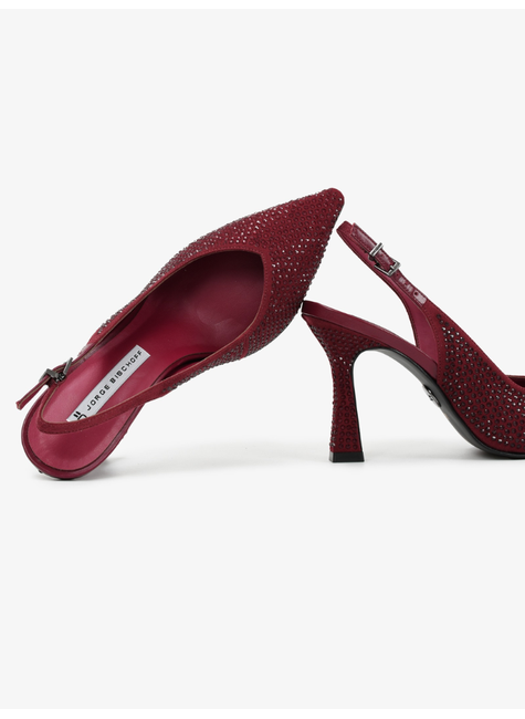 Slingback Vinho Hotfix Jorge Bischoff - Vinho